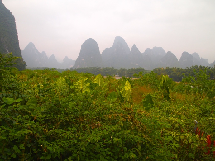 karst landscape of Xingping