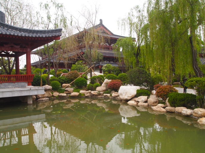 Pond at Huaqing Hot Spring