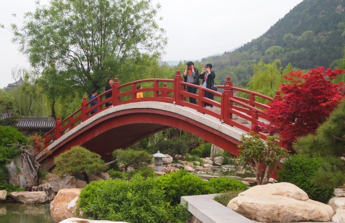 Bridge at Huaqing Hot Spring